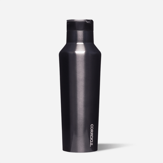 Load image into Gallery viewer, Corkcicle 20oz sport canteen at 6Whiskey six whisky in shiny silver gunmetal
