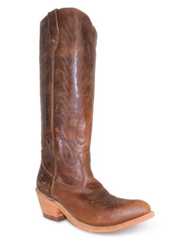 Tall Brown Boots by Liberty Black